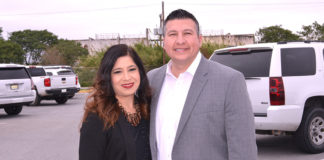 Mayor Richard Molina and wife Dalia. Photo archive