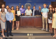 Weslaco High School State Delegates recognized as Future Leaders Weslaco High School students witnessed County Government in Action at Commissioners Court on May 21. The students will represent Weslaco High at the American Legion Boys State and Auxiliary Bluebonnet Girls State conferences this summer.