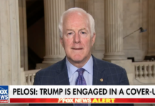 On Fox, Cornyn Discusses Democrats’ Push for Impeachment