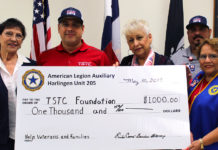 TSTC American Legion Donation