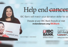 IBC Bank Launches Campaign to End Cancer