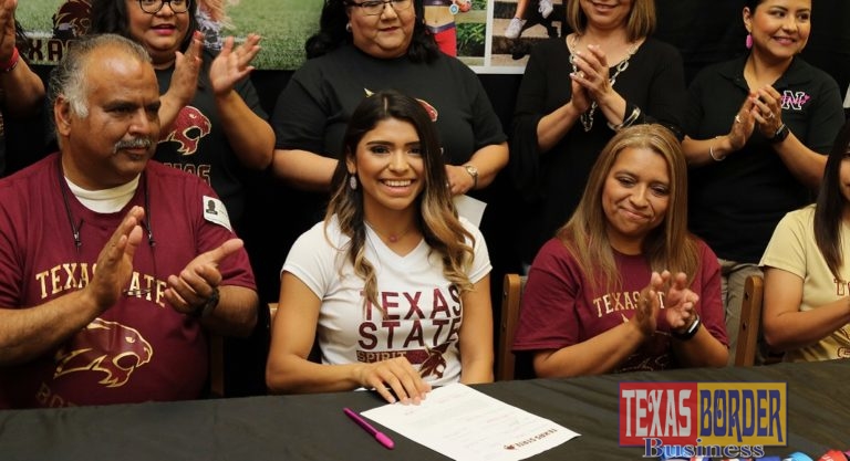 PSJA North Athlete, to cheer for Texas State University