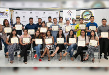 PSJA ISD graduates and Pharr Housing residents pictured after receiving a scholarship from Project READ.