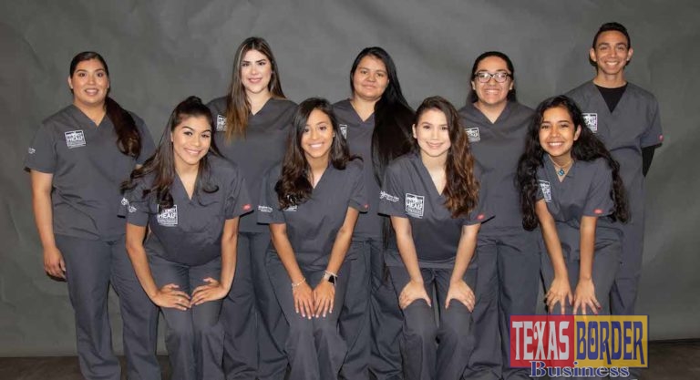 UTRGV/AM - PSJA ISD seniors in the Project HEAL2 Program will be attending UTRGV and Texas A&M. Pictured from top left: Sandra Gonzalez, UTRGV; Mabel Garza, UTRGV; Rebecca Martinez, UTRGV; Erika Lopez, UTRGV; Carlos Ortiz, Texas A&M University. Pictured bottom left: Machaela Treviño, Texas A&M University; Ximena Cano, UTRGV; Hailey Jasso, UTRGV; Kaelin Cabrera, UTGRV.