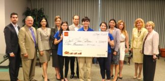 South Texas College received a generous donation from Wells Fargo benefiting the Valley Scholars Program.
