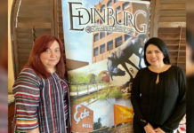 Pictured L to R: Letty Flores (Edinburg Chamber Ambassador – The Monitor), Ruby Casas (Edinburg Chamber Ambassador – Farmers Insurance)