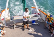 UTRGV Marine Science Summer Camp offers Closeup look at Marine Life Area children this summer are aboard the R/V Ridley, UTRGV’s floating classroom, to learn about marine life up close and in a hands-on environment through the university’s Coastal Studies Lab summer camps. Children attending use a touch-tank to view and interact with the marine critters pulled up in nets, and get to study plankton under a microscope. They also participate in fun learning projects like hermit crab races and fish painting. (UTRGV Photo by David Pike)