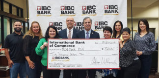 Phillip Farias, FBRGV, Gladis Trevino, Vice President, Joanne Perez, Vice President, Ron Meijerink, CEO< FBRGV, Adrian Villarreal, CEO IBC, Marty Charles, Vice President, Alin Lopez, Bank Officer Marketing Manager, Sonia Casas, First Vice President and Gabriela Nunnery, Shepard Walton King Insurance