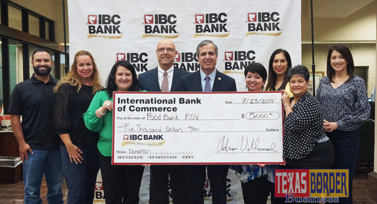 Phillip Farias, FBRGV, Gladis Trevino, Vice President, Joanne Perez, Vice President, Ron Meijerink, CEO< FBRGV, Adrian Villarreal, CEO IBC, Marty Charles, Vice President, Alin Lopez, Bank Officer Marketing Manager, Sonia Casas, First Vice President and Gabriela Nunnery, Shepard Walton King Insurance