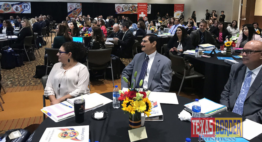 Edinburg CISD principals, directors and administrators are pictured attending the 2019 Leadership Academy at the Edinburg Conference Center at Renaissance.