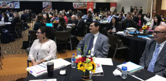Edinburg CISD principals, directors and administrators are pictured attending the 2019 Leadership Academy at the Edinburg Conference Center at Renaissance.