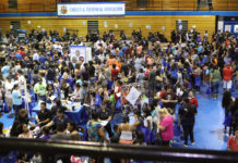 Edinburg CISD Back to School Bash draws more than 12,000 students and their families to the community-wide event, which was held on Aug. 12 at the South Middle School gymnasium in Edinburg.