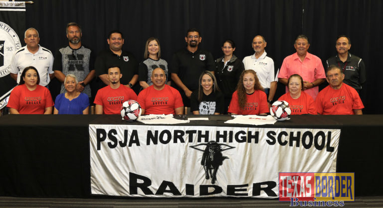 PSJA North Lady Raider signs with University of Houston-Victoria
