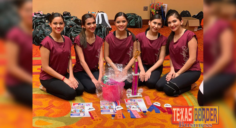Officers photo (Left to right): 2nd Lieutenant Jannelle Marroquin, 1st Captain Naylea Hinojosa, Major Jetzely Coronado, 2nd Captain Victoria Alvarez, and 1st Lieutenant Jessika Soto.