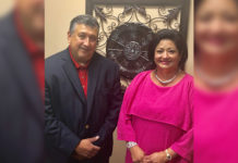 Shown preparing for the workshop are Cynthia M. Sakulenzki, RGVHCC Pres/CEO and Gilbert Solis, SBA