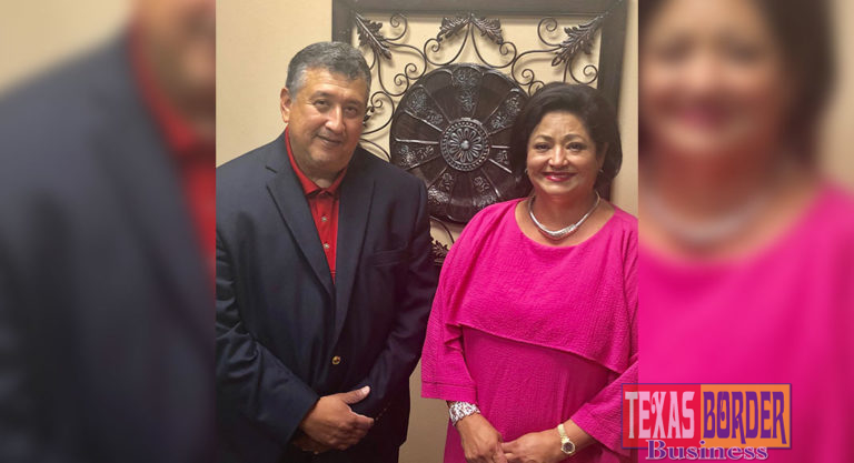 Shown preparing for the workshop are Cynthia M. Sakulenzki, RGVHCC Pres/CEO and Gilbert Solis, SBA