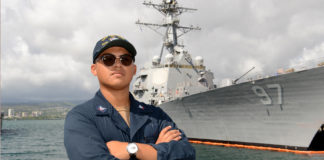Petty Officer 3rd Class Elpidio Garcia Garcia Photo by Mass Communication Specialist 1st Class David Finley