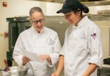 A graduate from the prestigious Culinary Institute of America in High Park, New York, STC Culinary Program Chair Chef Jennifer Guerra (left) talks about reinventing herself to find a second calling in education.