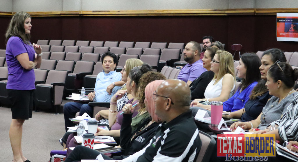  PSJA ISD hosted a training for the new “Anti-Virus Youth Education Character & Leadership Development Curriculum” during staff development for 7th-grade social studies teachers and middle school counselors on August 14, 2019.