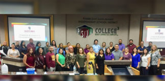 PSJA ISD hosted a training for the new “Anti-Virus Youth Education Character & Leadership Development Curriculum” during staff development for 7th-grade social studies teachers and middle school counselors on August 14, 2019.