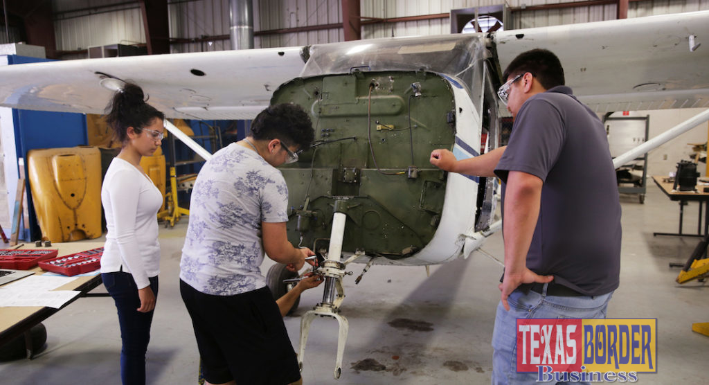 TSTC is one of only a dozen colleges in Texas certified by the Federal Aviation Administration (FFA) to train aviation maintenance technicians.