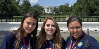 Mission CISD students, Anapaula Barba and Lisa Garza, had the opportunity to tour two universities and check out some historical monuments in Maryland and Washington D.C.