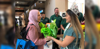 PSJA Memorial ECHS students and staff welcomed their new Arabic teacher Nermeen Aboughoneim from Egypt when she arrived at the McAllen International Airport on August 8, 2019.