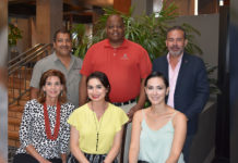 Shown are: (front-left to right): Kaylynn Norman, Sally Fraustro Guerra and Lesley Chavez (back-left to right) Jesse Deleon, Maurice Welton and Rigo Villarreal