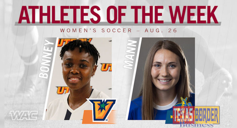 Bonney Named WAC Offensive Player of the Week