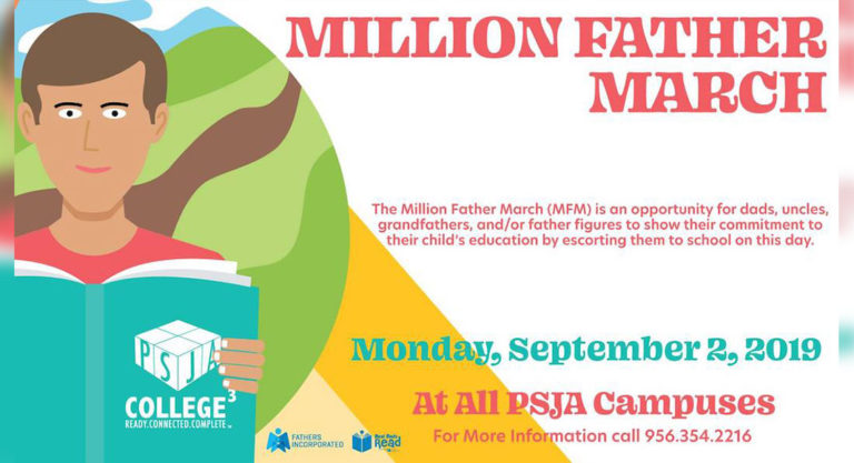 PSJA ISD to host 7th Annual Million Father March, Monday (Labor Day)
