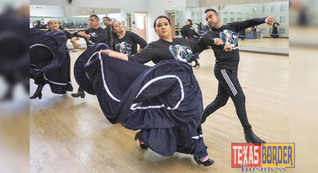 The newly formed UTRGV Ballet Folklórico Alumni company will join the internationally recognized UTRGV Ballet Folklórico to present “Leyendas,” a one-night show in which the cultural magic of the past and present will merge. All the alumni dancers were part of the folklórico company during their college years at UTRGV and its legacy institutions, UT Pan American and UT Brownsville-TSC. The company first came together for a show to honor Francisco Muñoz, who was longtime director of the program and retired last year. “Leyendas” is taking place at 7:30 p.m. Friday, Aug. 30, at the UTRGV Performing Arts Complex on the Edinburg Campus. (UTRGV Photo by Paul Chouy)