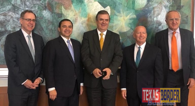 Congressman Henry Cuellar (TX-28) met with Mexican Secretary of Foreign Affairs Marcelo Ebrard and Mexican Undersecretary for North America Jesus Seade on Thursday.
