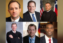 Senate Confirmed six U.S. District Judges to fill Texas Vacancies James Wesley Hendrix, Sean D. Jordan, Mark T. Pittman, Jeffrey Vincent Brown, Brantley Starr, and Jason K. Pulliam