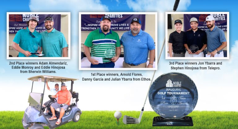 Noble Charities’ First Inaugural Golf Tournament 2019 Raised Funds to Help Others