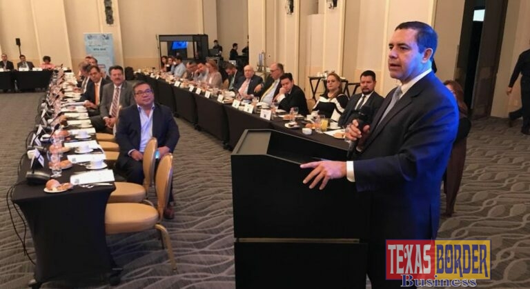 Rep. Cuellar Speaks on USMCA at U.S.- Mexico Border Conference in Mexico