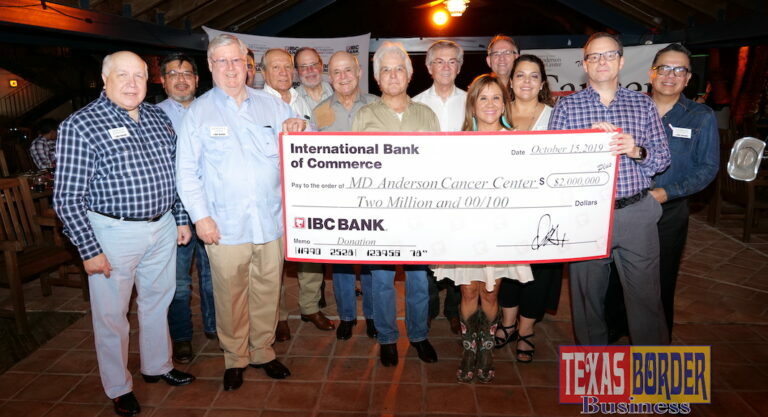IBC Bank Presents $2 Million Donation To MD Anderson Cancer Center At “Give Cancer The Boot” Dinner And Dance