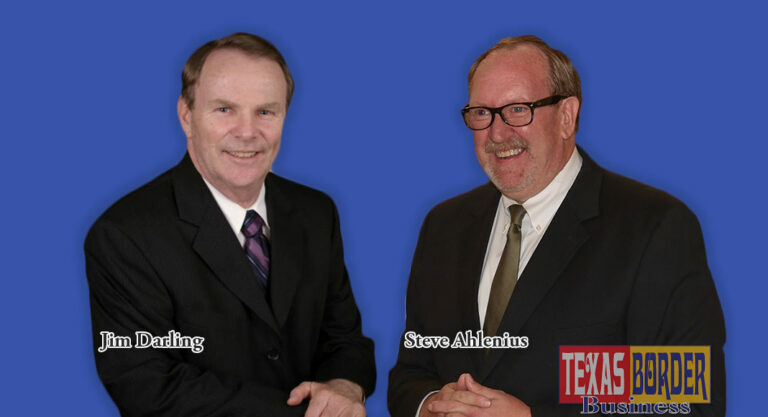 McAllen Mayor Jim Darling, McAllen Chamber of Commerce President Steve Ahlenius