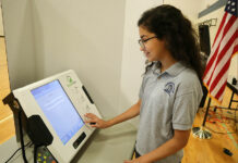 Hundreds of PSJA Middle School Students use City of Pharr Voting Machines for Student Council Elections