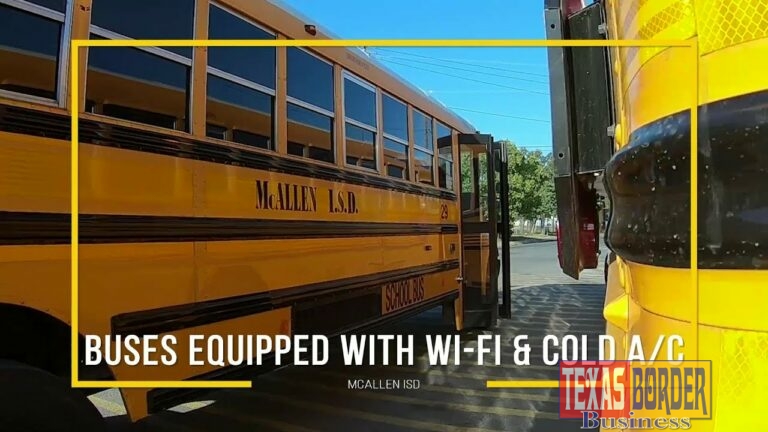 Video News Release: McAllen ISD buses equipped with Wi-Fi