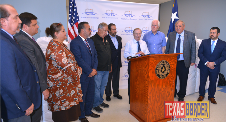 Sen. Cornyn visited Hidalgo county and met with Trade with Local Officials
