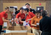 IDEA Toros Students Give Back to the Community by Volunteering at the RGV Food Bank
