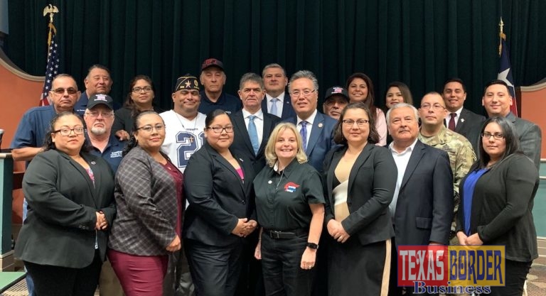 Representative Vela and Chairman Takano Greet Rio Grande Valley Vets
