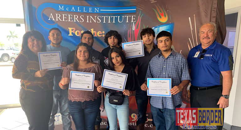Options students complete welding training