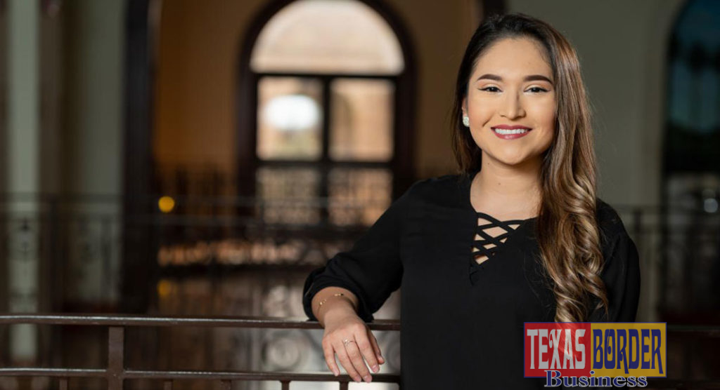 Thanks to dual enrollment courses, UTRGV's capped tuition rate and free tuition, Viviana Garza, a mass communications major from San Benito, will be graduating Dec. 13 after only two years at the university. (UTRGV Photo by David Pike)