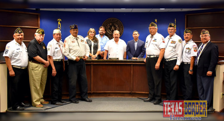Commissioners Court honors Vietnam Veteran Cruz Yanez