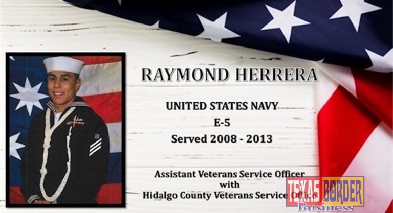 Raymond Herrera leads the Pledge of Allegiance