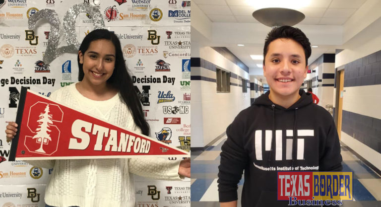 Seniors in PSJA’s Early College Program accepted to Stanford, MIT with full-ride scholarships