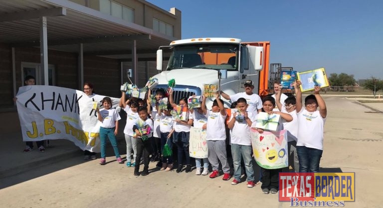 PSJA ISD elementary class selected for JB Hunt Drivers’ Adopt-A-Class Program