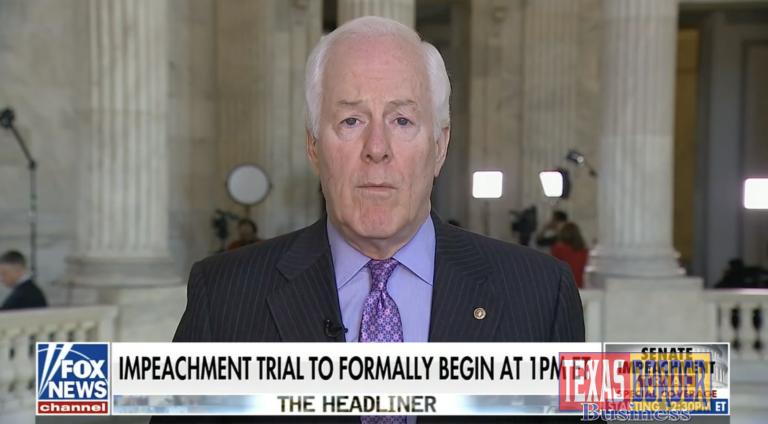 Cornyn on Fox: Schumer Trying to ‘Hijack’ Senate Trial