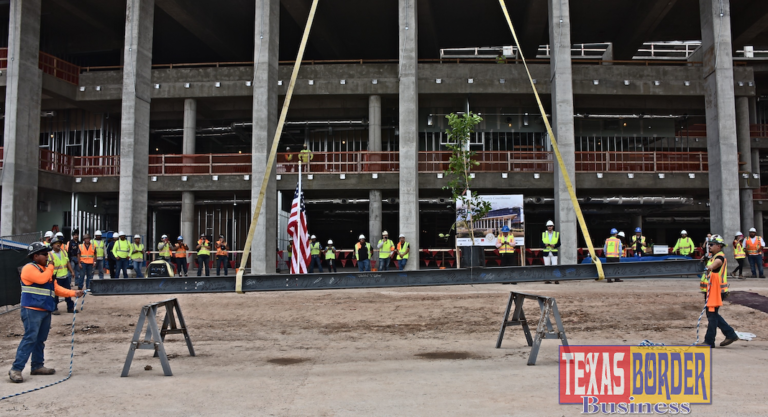 Hidalgo County holds Topping Out Ceremony for Courthouse